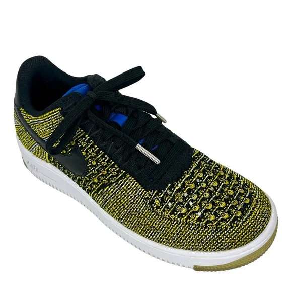 Nike Air Force One Women’s Fly Knit Low Warriors Lace Up Athletic Shoes Size 8 - Picture 1 of 16